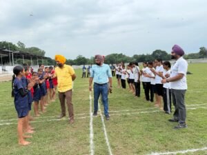 The 69th District School Games Kho-Kho continued on the second day at Nehru Stadium, Rupnagar.