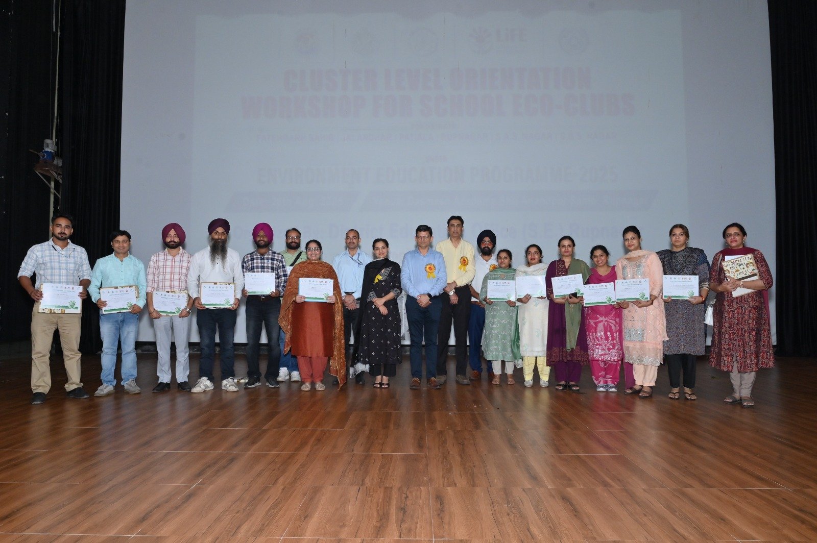 Cluster Level Workshop for School Eco-Clubs Successfully Organized in Rupnagar