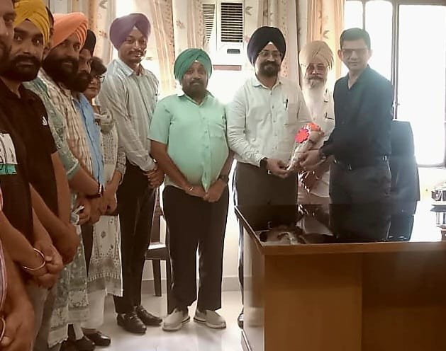 S. Inderjeet Singh Assumes Charge as Deputy DEO, Rupnagar