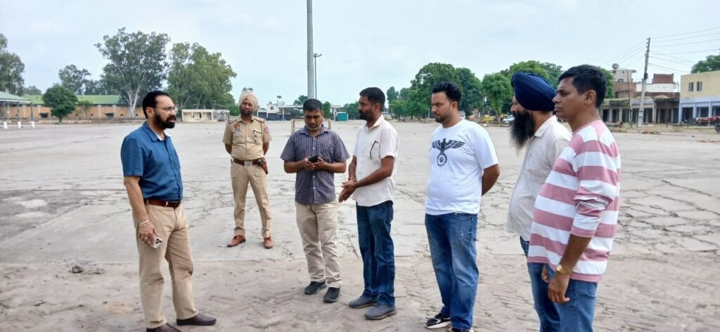 SDM Sri Chamkaur Sahib reviewed the procurement arrangements