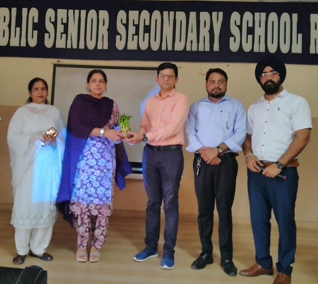 DAV Public School, Rupnagar successfully organizes workshop under Green School Program