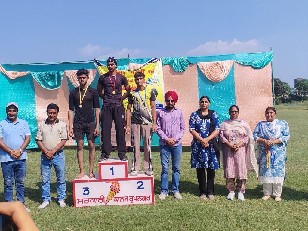Two-day district level school athletics games of Rupnagar district concluded with pomp