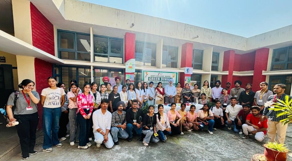 Program organized at Government College Ropar to celebrate pollution-free Diwali