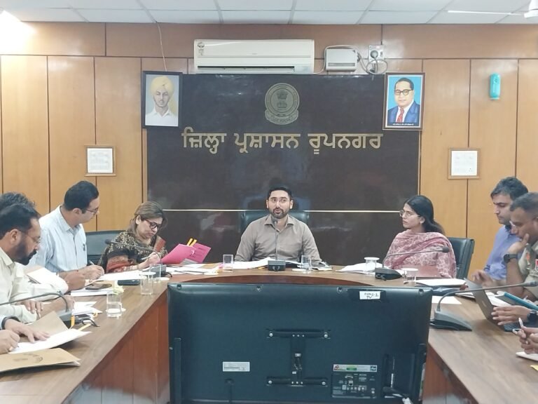 Kirtan celebrations to be held in the district from November 1 dedicated to the 350th martyrdom anniversary of the ninth Guru, Shri Guru Tegh Bahadur Ji – Deputy Commissioner