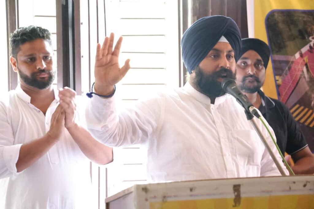 Foot over bridge to be built at Sarsa Nangal, residents of the area will get big relief- Harjot Bains