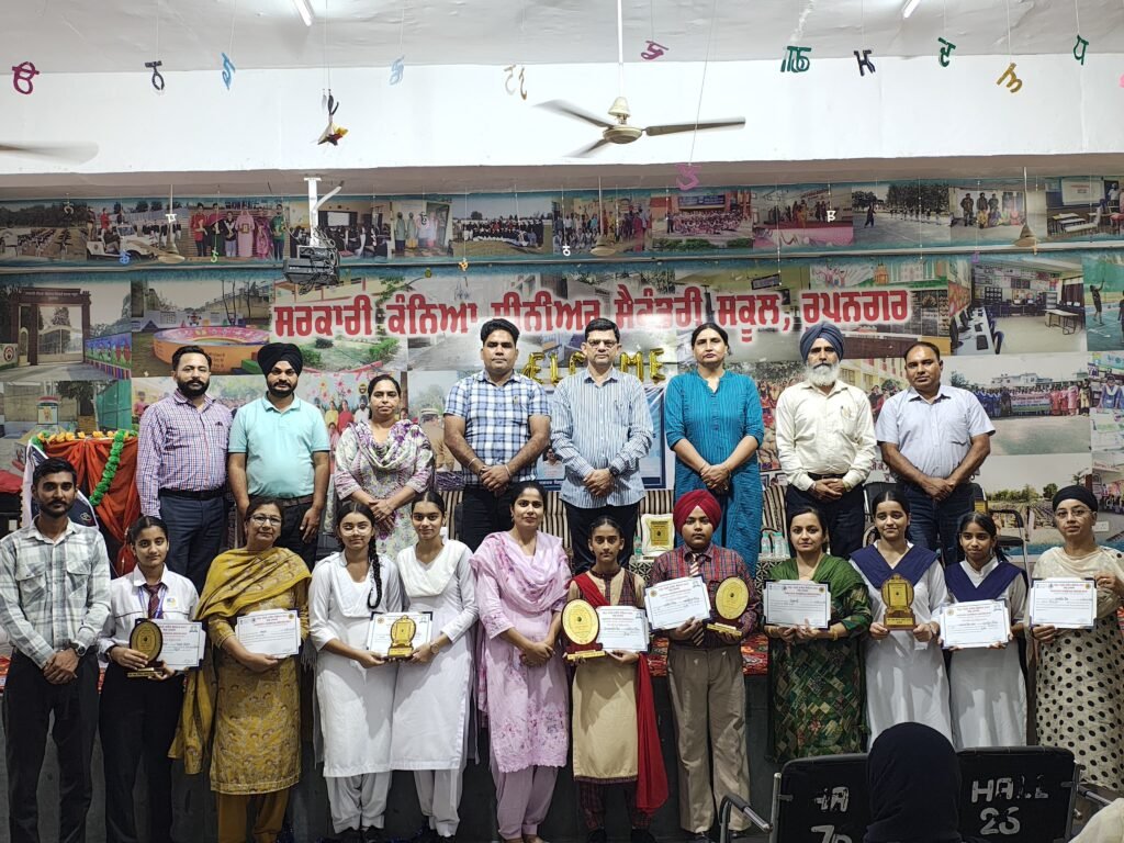 District Level Science Seminar Successfully Conducted at Government Girls Senior Secondary School, Rupnagar