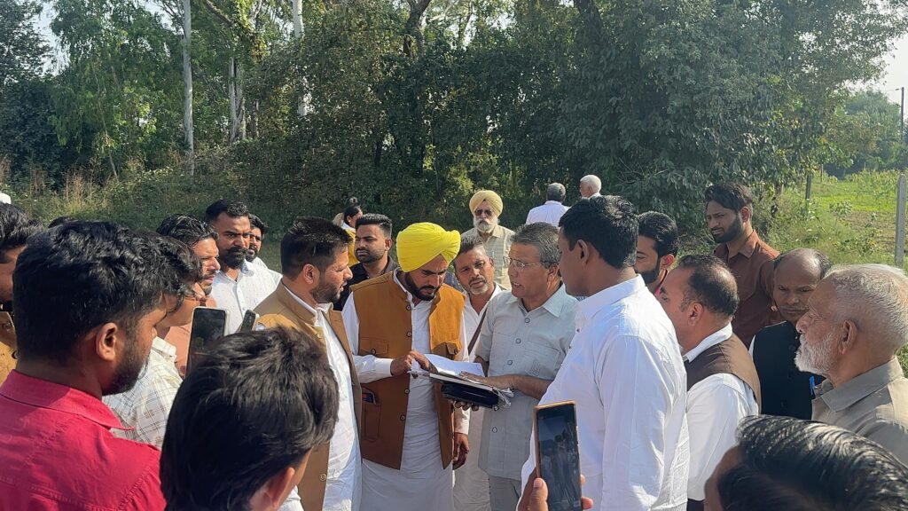 Punjab State Minority Commission members Islam Ali and Darshan Masih visited Morinda