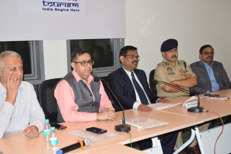 Chief Secretary Punjab Shri K.A.P Sinha took charge of the preparations for the centenary celebrations. survey