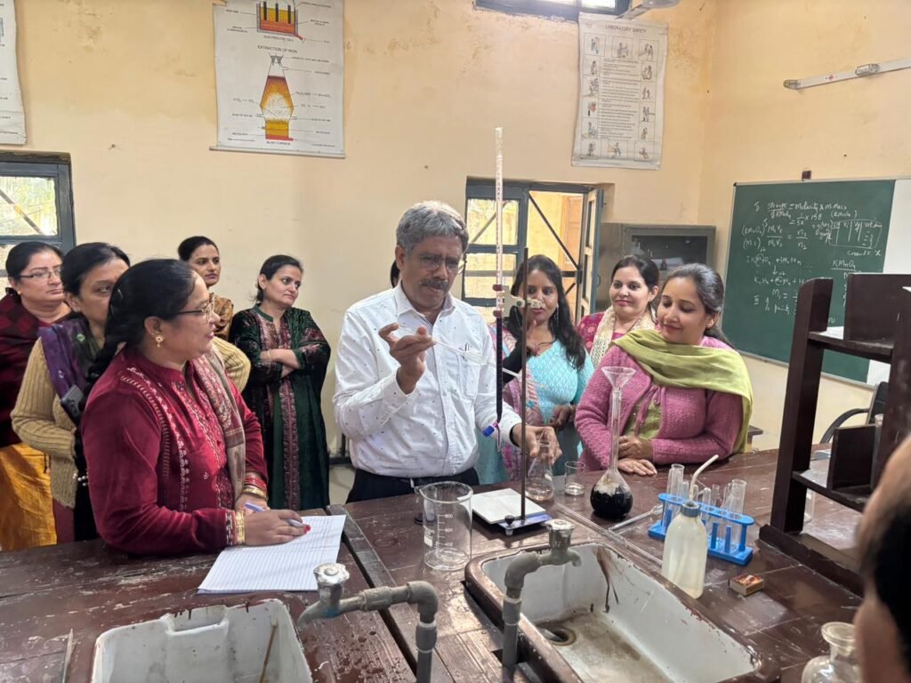 Chemistry Lecturers Attend Three-Day Capacity Building Program in Rupnagar District
