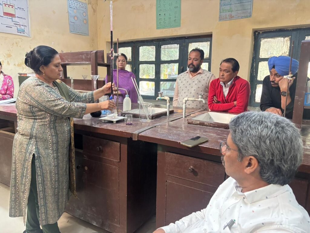 Chemistry Lecturers Attend Three-Day Capacity Building Program in Rupnagar District