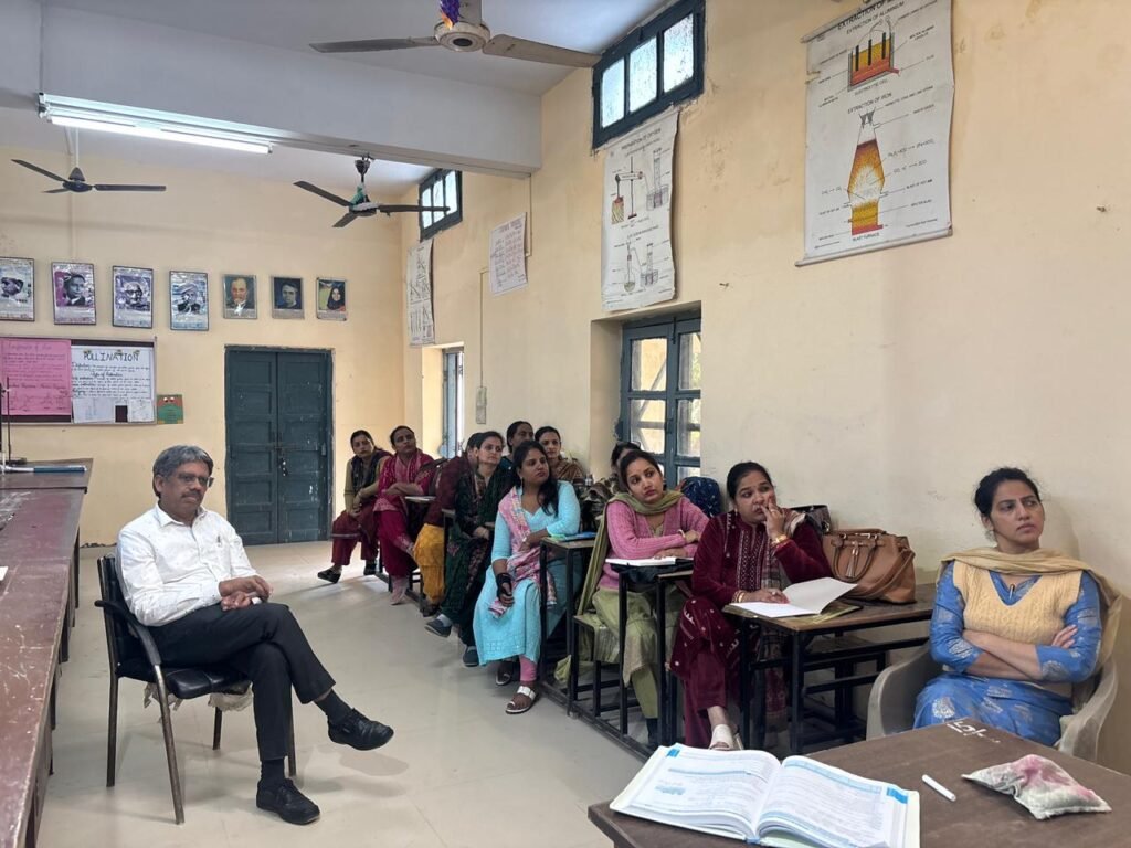 Chemistry Lecturers Attend Three-Day Capacity Building Program in Rupnagar District