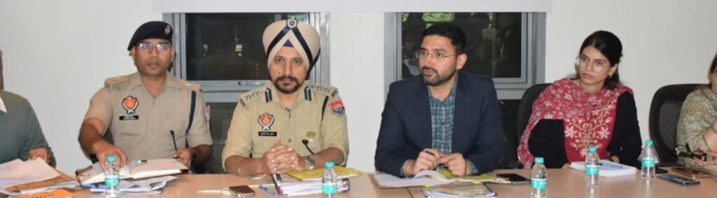DC Rupnagar and SSP Review Preparations for Shaheedi Samagam of Sri Guru Tegh Bahadur Ji