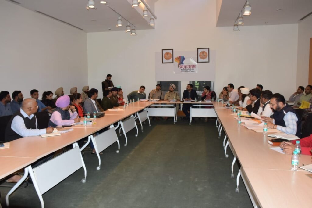 DC Rupnagar and SSP Review Preparations for Shaheedi Samagam of Sri Guru Tegh Bahadur Ji