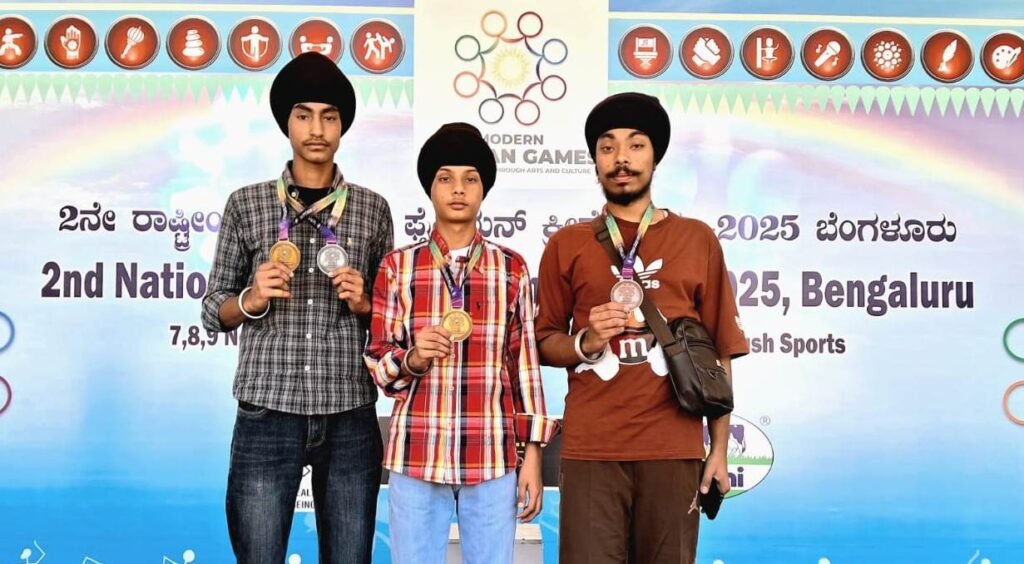 रूपनगर के गतके खिलाड़ियों ने राष्ट्रीय पाइथियन खेलों में शानदार प्रदर्शन किया