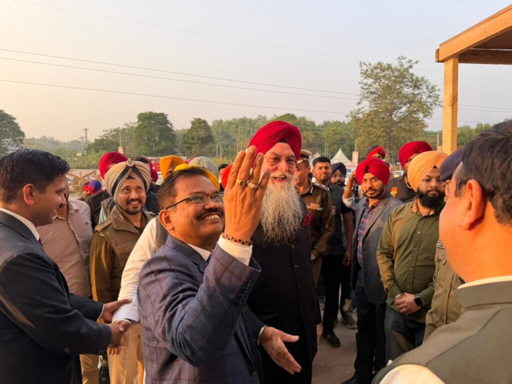 Speaker Kultar Singh Sandhwan took charge of the preparations for the Punjab Legislative Assembly being built in Sri Anandpur Sahib. Inspection, tent city Kotla Power also visited