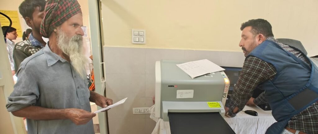 ਸ਼੍ਰੀ ਗੁਰੂ ਤੇਗ ਬਹਾਦਰ ਜੀ ਦੇ 350 ਸਾਲਾ ਸ਼ਹੀਦੀ ਸਮਾਗਮ ਦੌਰਾਨ ਪੀ.ਐੱਚ.ਸੀ ਕੀਰਤਪੁਰ ਸਾਹਿਬ ਵਿਖੇ ਐਕਸ-ਰੇ ਸੁਵਿਧਾ ਸ਼ੁਰੂ, ਹੁਣ ਤਕ 185 ਤੋਂ ਵੱਧ ਐਕਸ-ਰੇ ਕੀਤੇ ਗਏ