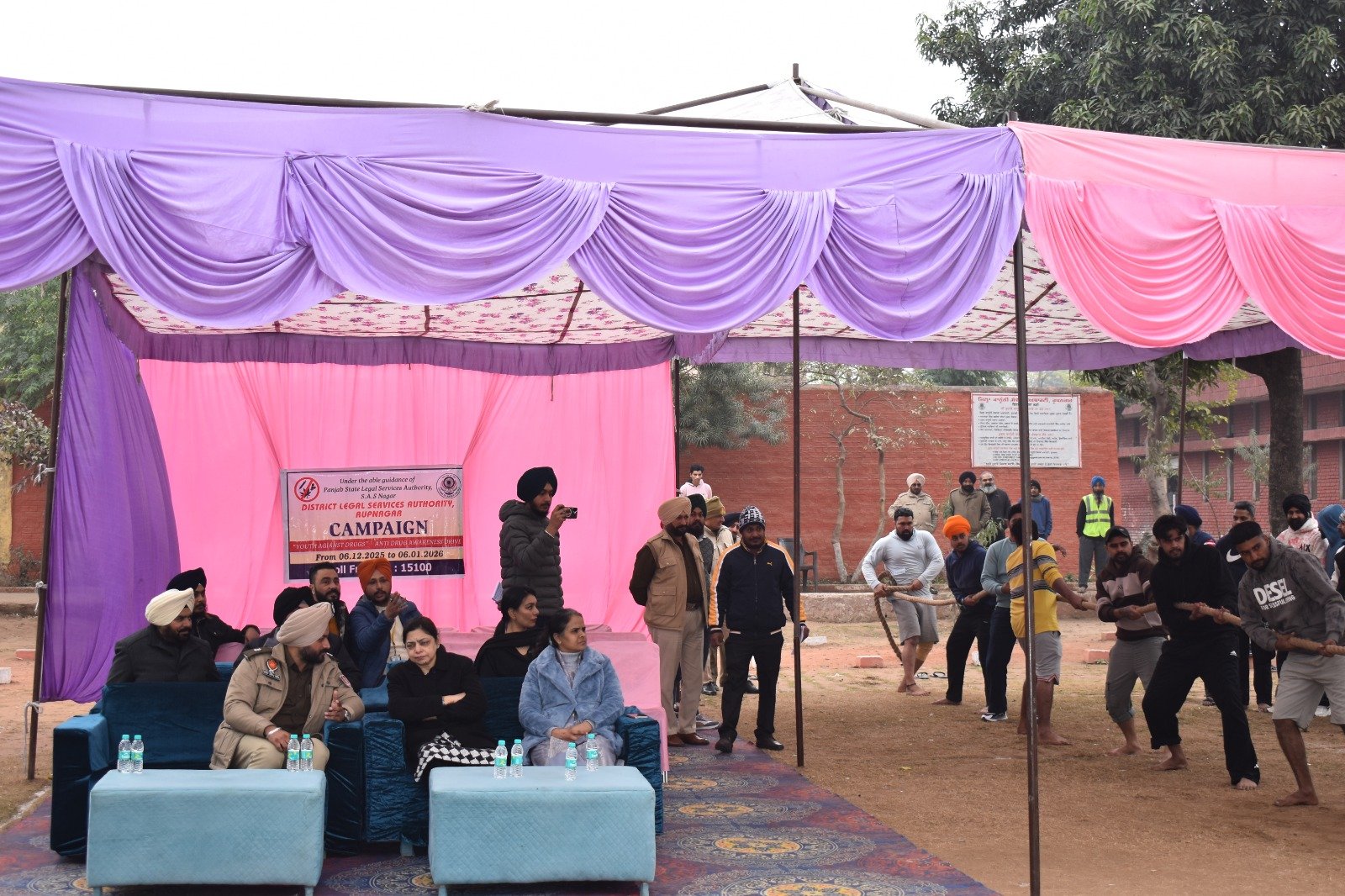 District Legal Services Authority Rupnagar organized sports competitions in District Jail Rupnagar on the occasion of World Sports Day. Jagdeep Kaur Virk