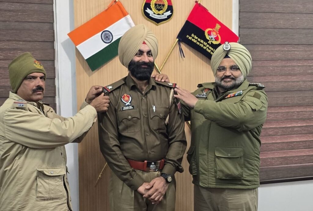 Head Constable Inderjit Singh Promoted to ASI