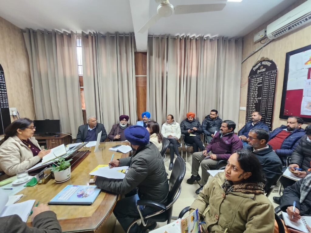 Health Department Holds Meeting to Ensure Smooth Hola Mohalla Celebrations