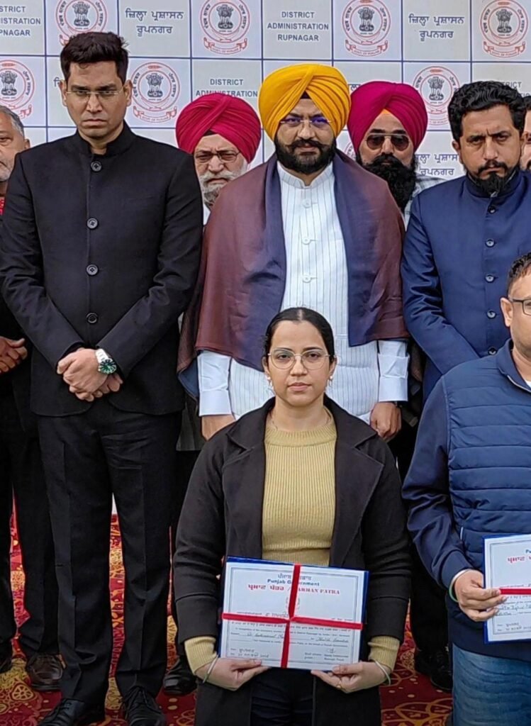 Medical Officer Dr Sukhmanit Kaur Honoured for Outstanding Performance on Republic Day