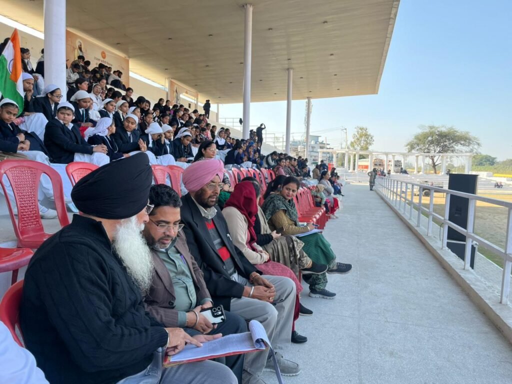 Republic Day Rehearsal at Charan Ganga Stadium