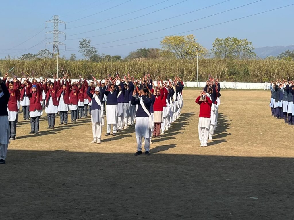 Republic Day Rehearsal at Charan Ganga Stadium