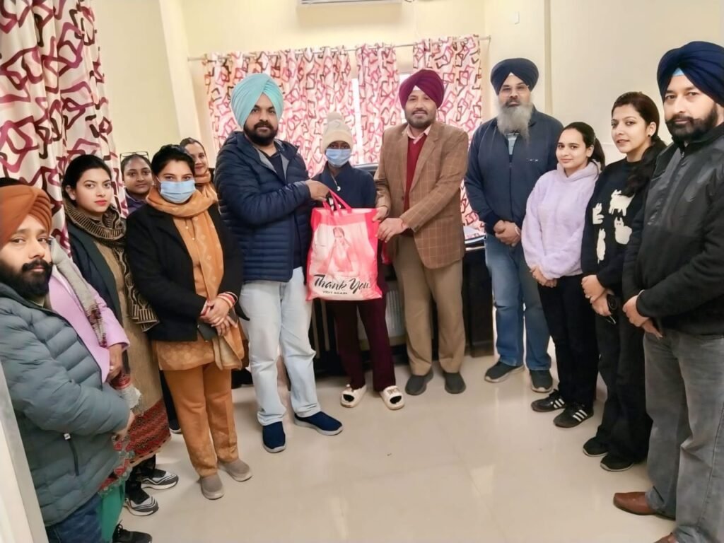 New Year started by presenting ration kits to TB patients