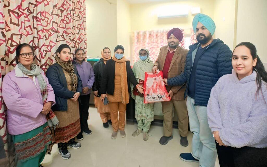 New Year started by presenting ration kits to TB patients