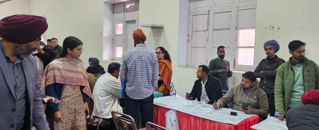 District Administration Ropar organized an employment and health camp for women at Government College Ropar., ADC ROPAR