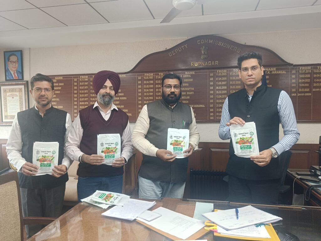 Deputy Commissioner releases seed kits for summer vegetables