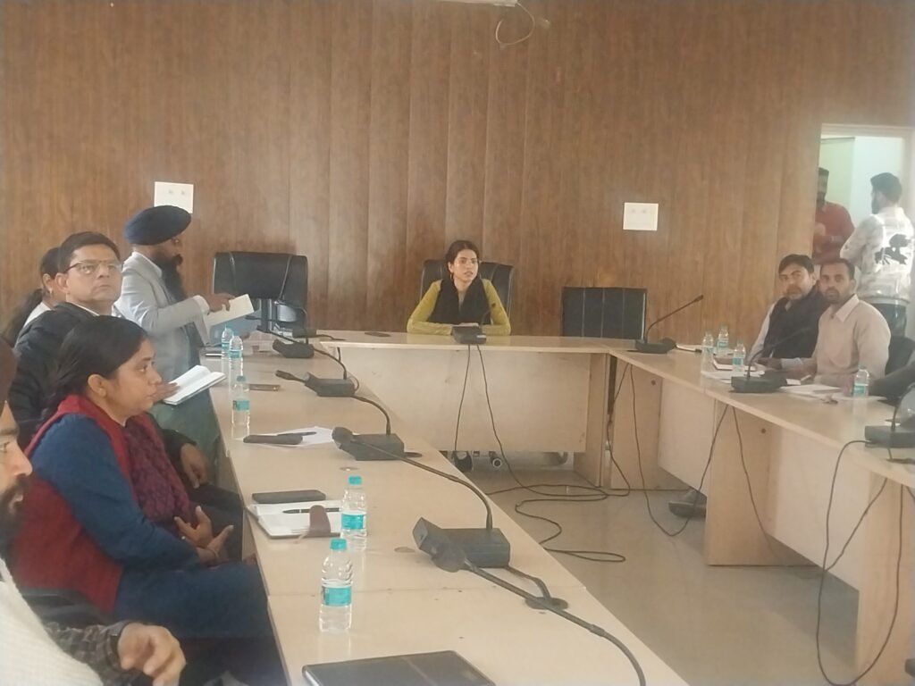 Additional Deputy Commissioner Reviews ‘Jal Sanche Jan Bhagidari’ Initiative in Meeting