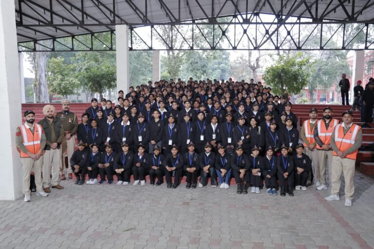 Seven-day Civil Defense Training Camp successfully completed at Government College Ropar