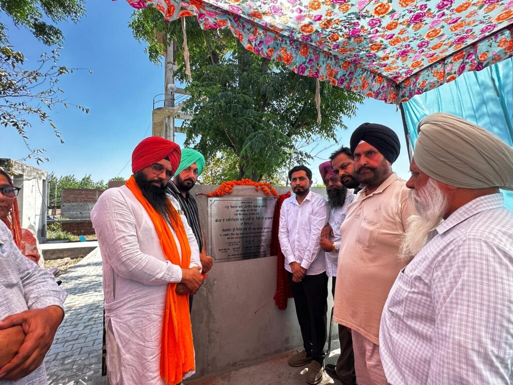 MLA Dinesh Chadha inaugurated various development works at Badi Railon