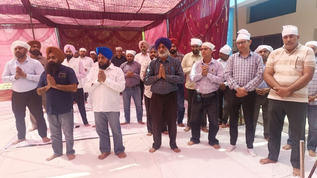 New Academic Session Begins with Sukhmani Sahib Path at BPEO Office Sri Anandpur Sahib