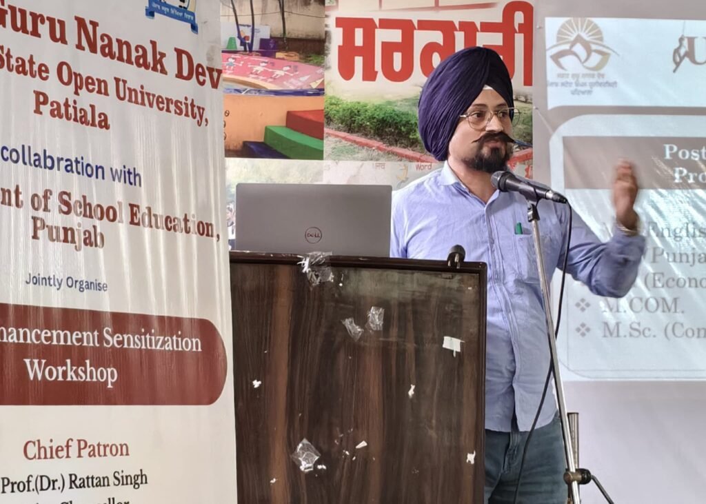 Workshop on Jagat Guru Nanak Dev Punjab State Open University and M-Star App Successfully Held in Rupnagar