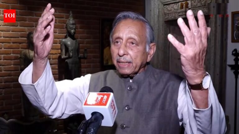 Mani Shankar Aiyar: ‘Political stupidity’: Mani Shankar Aiyar questions Congress for backing TVK without ensuring majority | India News