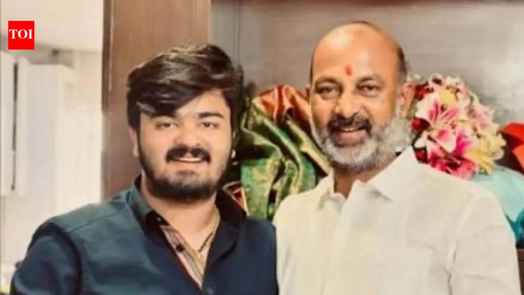 POCSO case against Union minister Bandi Sanjay Kumar’s son; he files counter-complaint | Hyderabad News