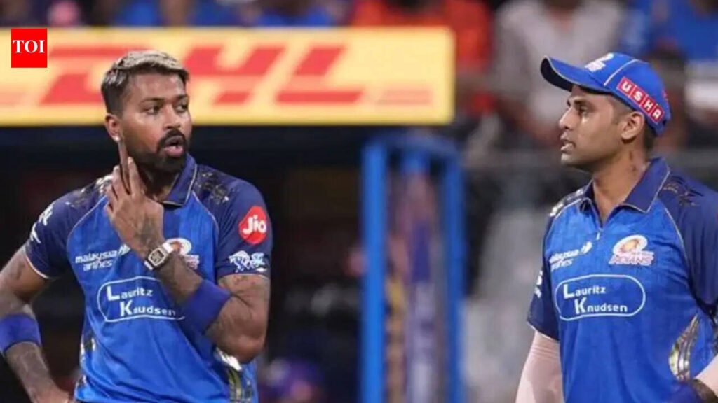 IPL 2026: Mumbai Indians drop big Hardik Pandya, Suryakumar Yadav update ahead of MI vs RCB clash | Cricket News