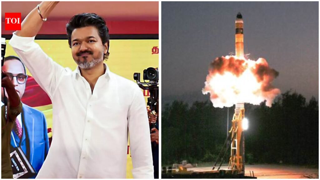 Tvk Government Formation: Evening news wrap: VCK, IUML back Vijay’s TVK government formation; India successfully tests Advanced Agni missile with MIRV capability and more | India News
