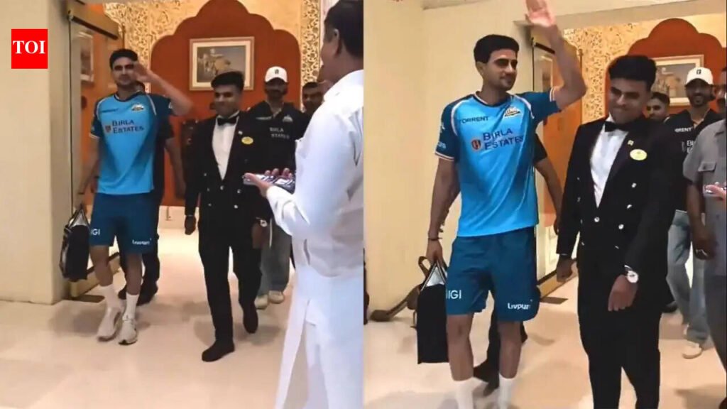 IPL 2026: Shubman Gill’s salute to father Lakhwinder Singh ahead of GT vs RR match goes viral – WATCH | Cricket News
