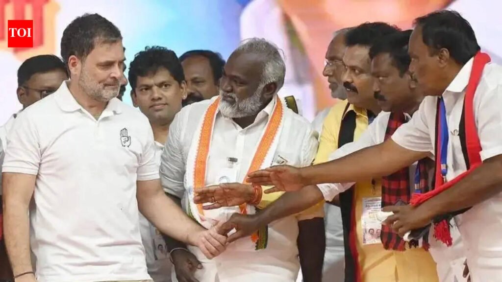DMK publication hits out at Rahul for his ‘lack of gratitude’ | India News