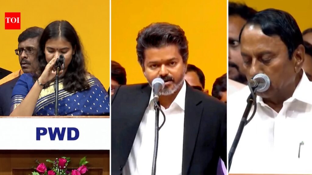 From KA Sengottaiyan to S Keerthana – what Vijay’s Tamil Nadu cabinet looks like | India News
