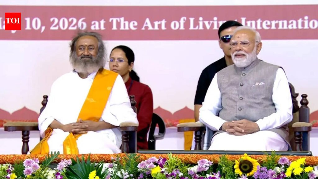PM Modi attends Art of Living event in Bengaluru; inaugurates Dhyan Mandir, launches nationwide service initiatives | India News