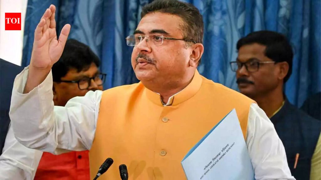 Suvendu Adhikari may move into new home, just 2km from Didi’s | India News
