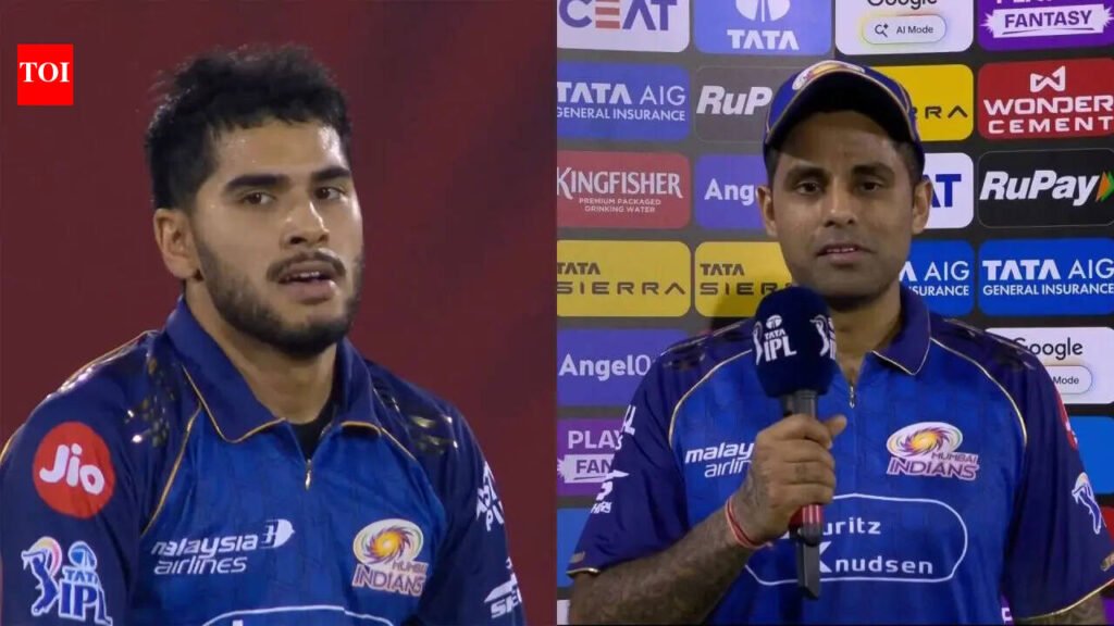 IPL 2026 | Why Raj Angad Bawa bowled the last over: Suryakumar Yadav explains bold call vs RCB | Cricket News