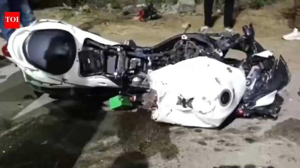 Telangana Bike Accident: 5 killed as speeding Hayabusa bike crashes into car in Telangana | Hyderabad News
