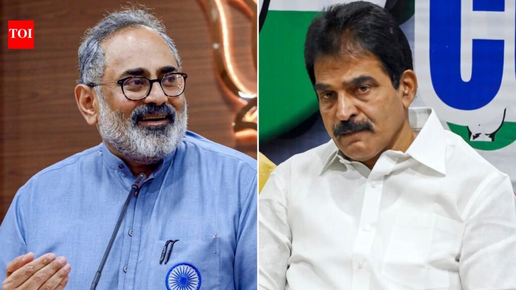 Kerala Cm: BJP ‘split’ on KC Venugopal as Kerala CM; Rajeev Chandrasekhar trolls Congress | India News