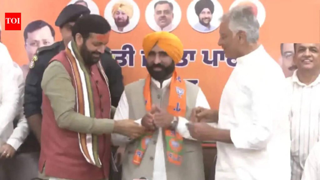 Another setback for AAP: Punjab CM Bhagwant Mann’s cousin Gyan Singh Mann joins BJP ahead of polls | India News