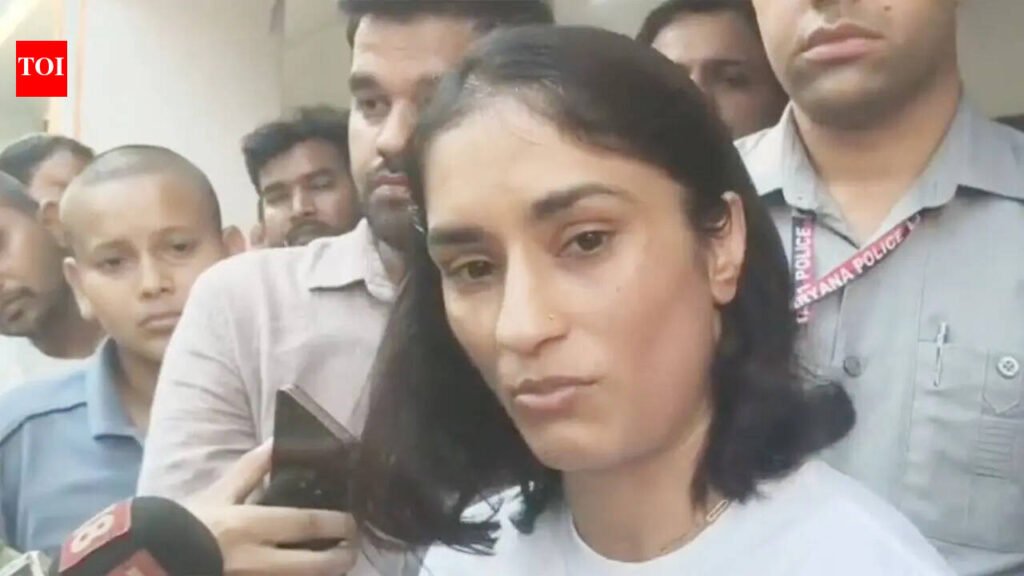 ‘He wants me to quit wrestling’: Vinesh Phogat hits back at WFI president | More sports News