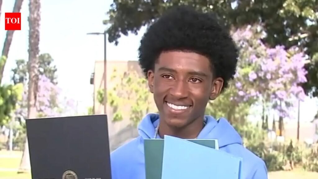 From sleeping in a car to Ivy League: California teen earns admission to 65 elite colleges with 4.4 GPA | World News